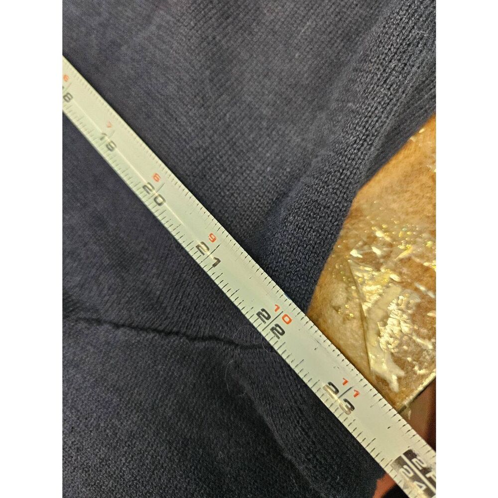 Tommy Hilfiger Navy Quarter Zip Sweater XL Pullover - Picture 6 of 7